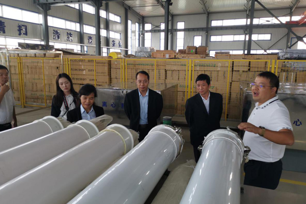 陜西航天建設集團有限公司總經(jīng)理、黨委副書記謝明娟率隊赴遼寧一諾環(huán)保產(chǎn)業(yè)集團開展考察調研工作 陜西航天建設集團有限公司總經(jīng)理、黨委副書記謝明娟率隊赴遼寧一諾環(huán)保產(chǎn)業(yè)集團開展考察調研工作