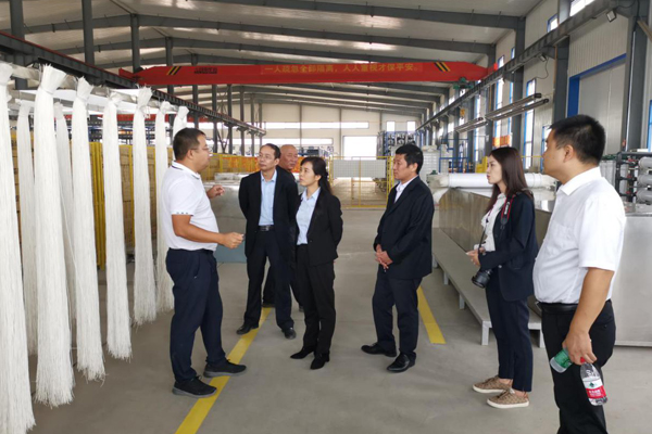 陜西航天建設集團有限公司總經(jīng)理、黨委副書記謝明娟率隊赴遼寧一諾環(huán)保產(chǎn)業(yè)集團開展考察調研工作 陜西航天建設集團有限公司總經(jīng)理、黨委副書記謝明娟率隊赴遼寧一諾環(huán)保產(chǎn)業(yè)集團開展考察調研工作